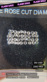 Rose Cut Diamond Deal (0.50 cts